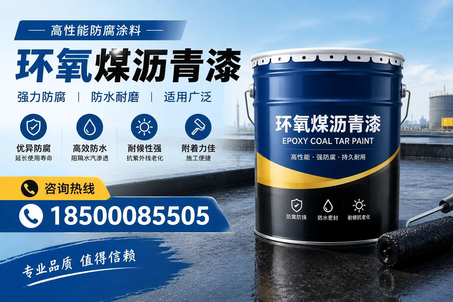 环氧煤沥青漆的主要成分与功能，白山用户深度了解